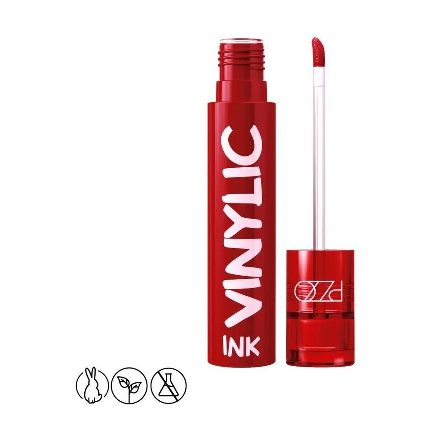 Labial L&iacute;quido Vinylic Ink Rosso Valentino Pzzo Make Up image number 0.0