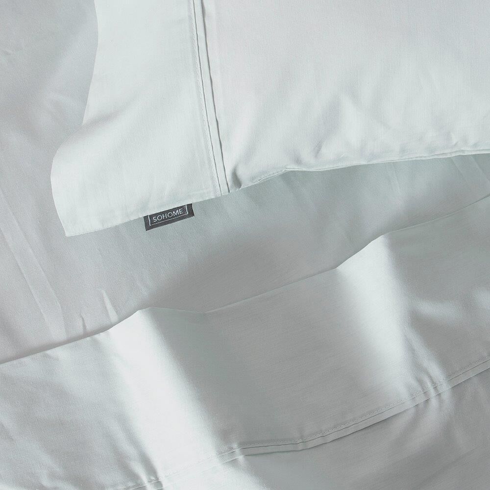 Sabana 180 Hilos Lisas 2 Plaza Celeste image number 1.0