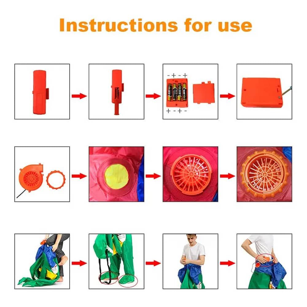 Disfraz Inflable Astronauta Adulto image number 5.0