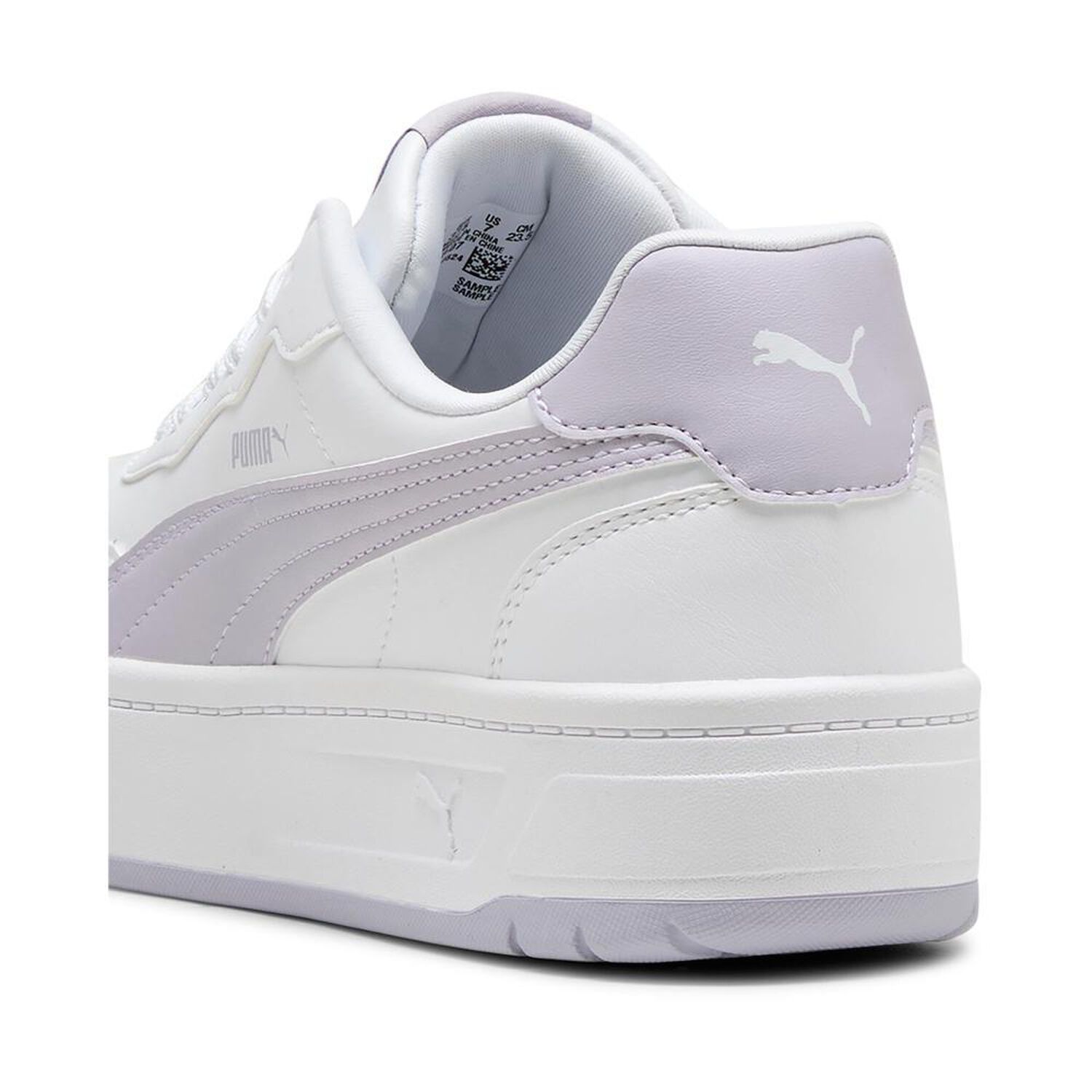Zapatilla Puma Court Classic Mujer Blanco image number 3.0
