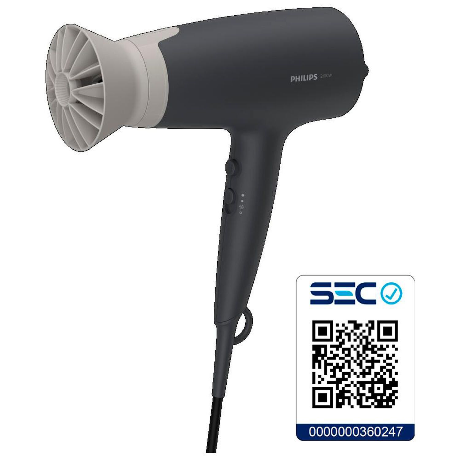 Secador De Pelo Philips BHD-351/10 image number 3.0