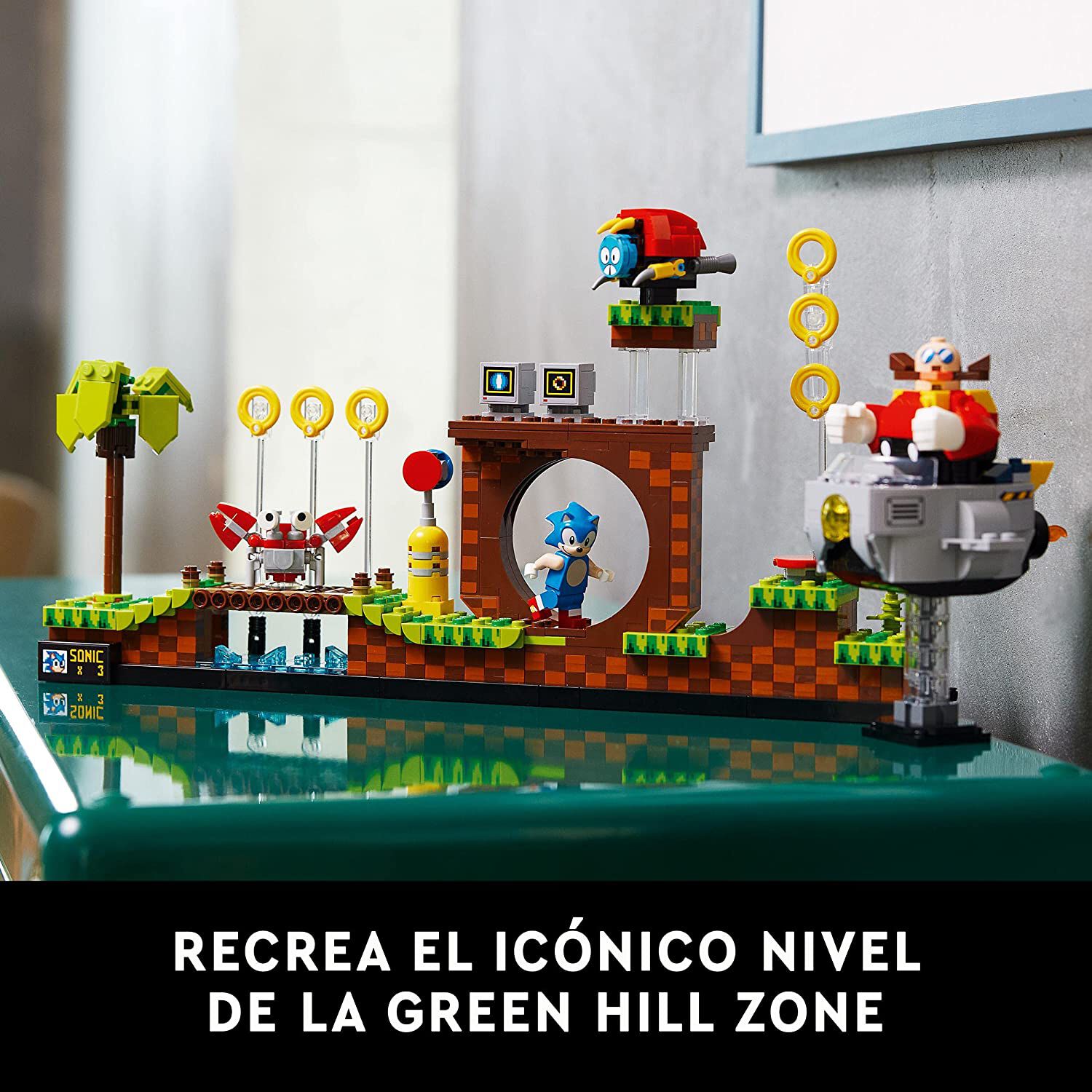 Lego Sonic - Green Hill Zone - 21331 image number 4.0