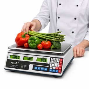 B&aacute;scula Comercial Digital Gama Alta 40kg 220v