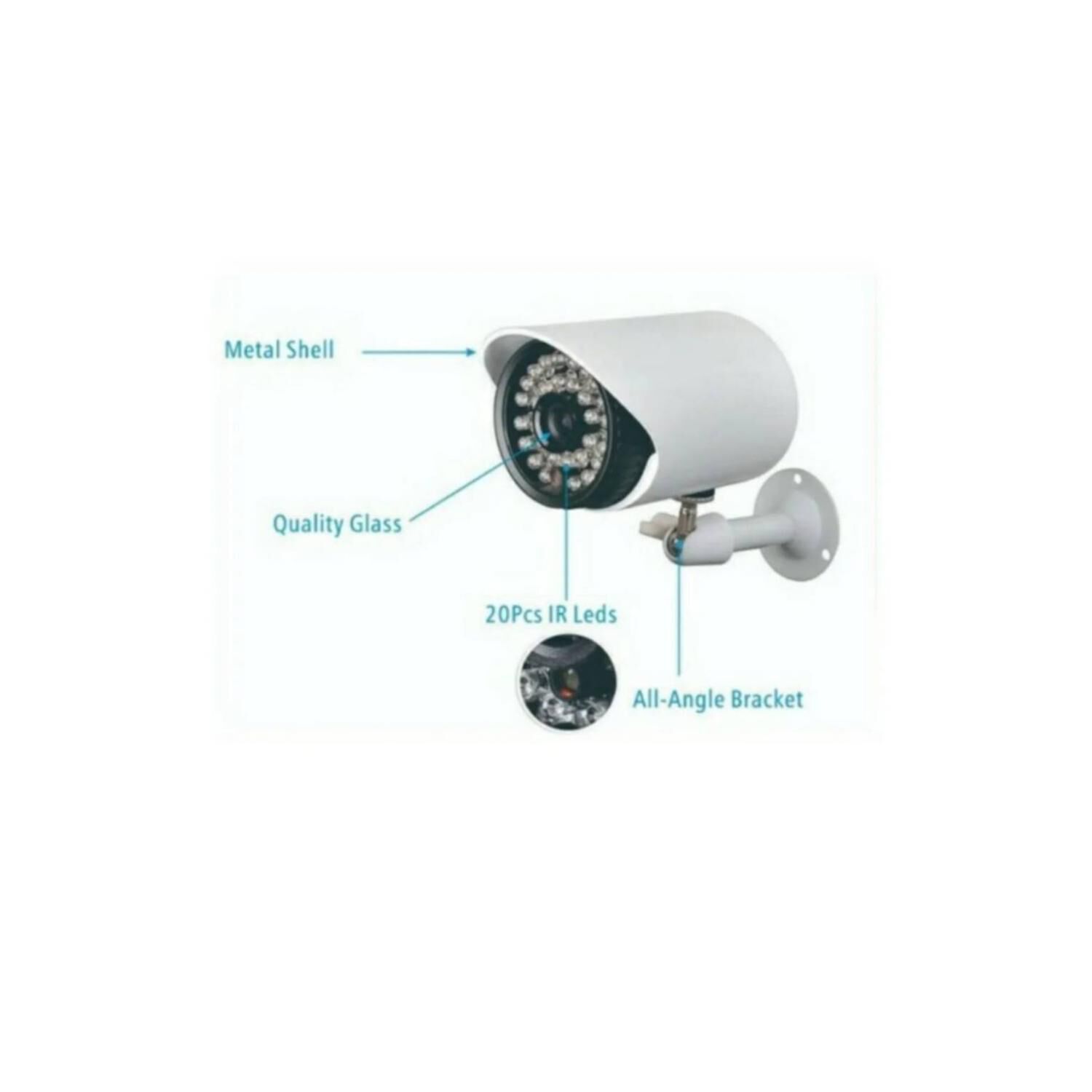 Kit De Seguridad 8 Camaras Dvr Fhd 8 Canales Circuito Cerrado image number 2.0