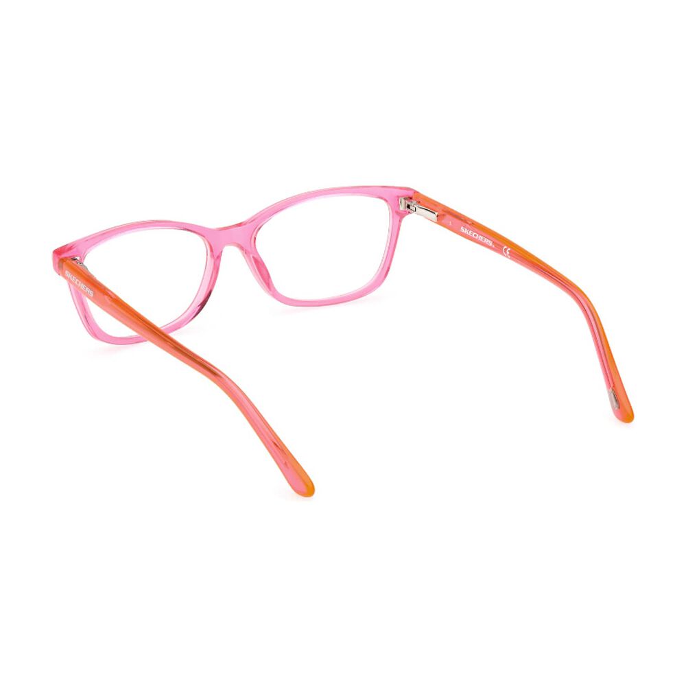 Lentes &Oacute;pticos Rosa Skechers Para Ni&ntilde;os image number 3.0