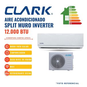 Aire Acondicionado Clark Split Muro Inverter 12.000 Btu/hr R-410a