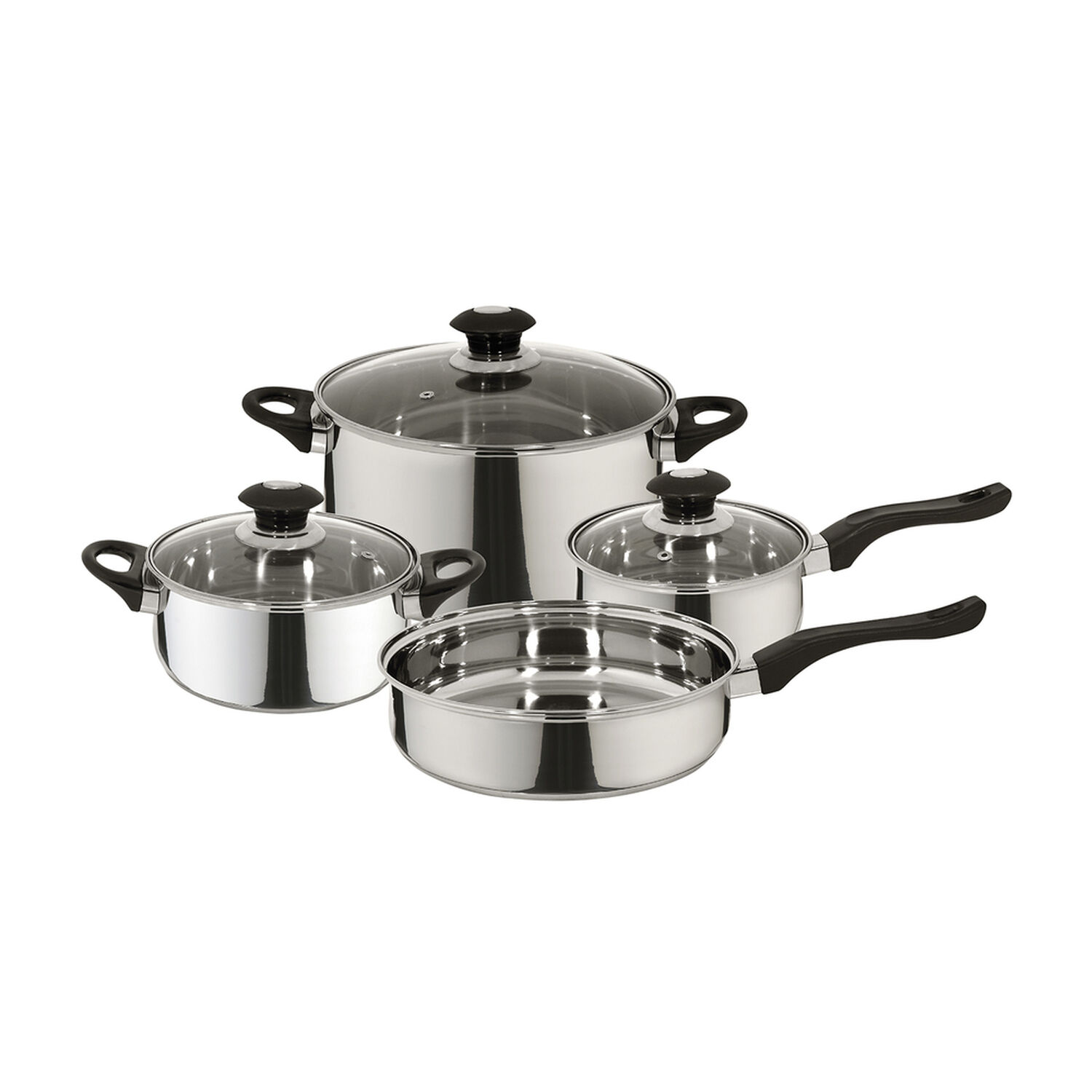 Bater&iacute;a De Cocina De Acero Inoxidable 7 Piezas Corazza Fantuzzi image number 0.0
