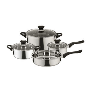 Bater&iacute;a De Cocina De Acero Inoxidable 7 Piezas Corazza Fantuzzi