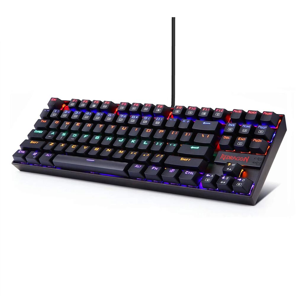 Teclado Mecánico Redragon Kumara Rgb Black Gamer Edition image number 2.0