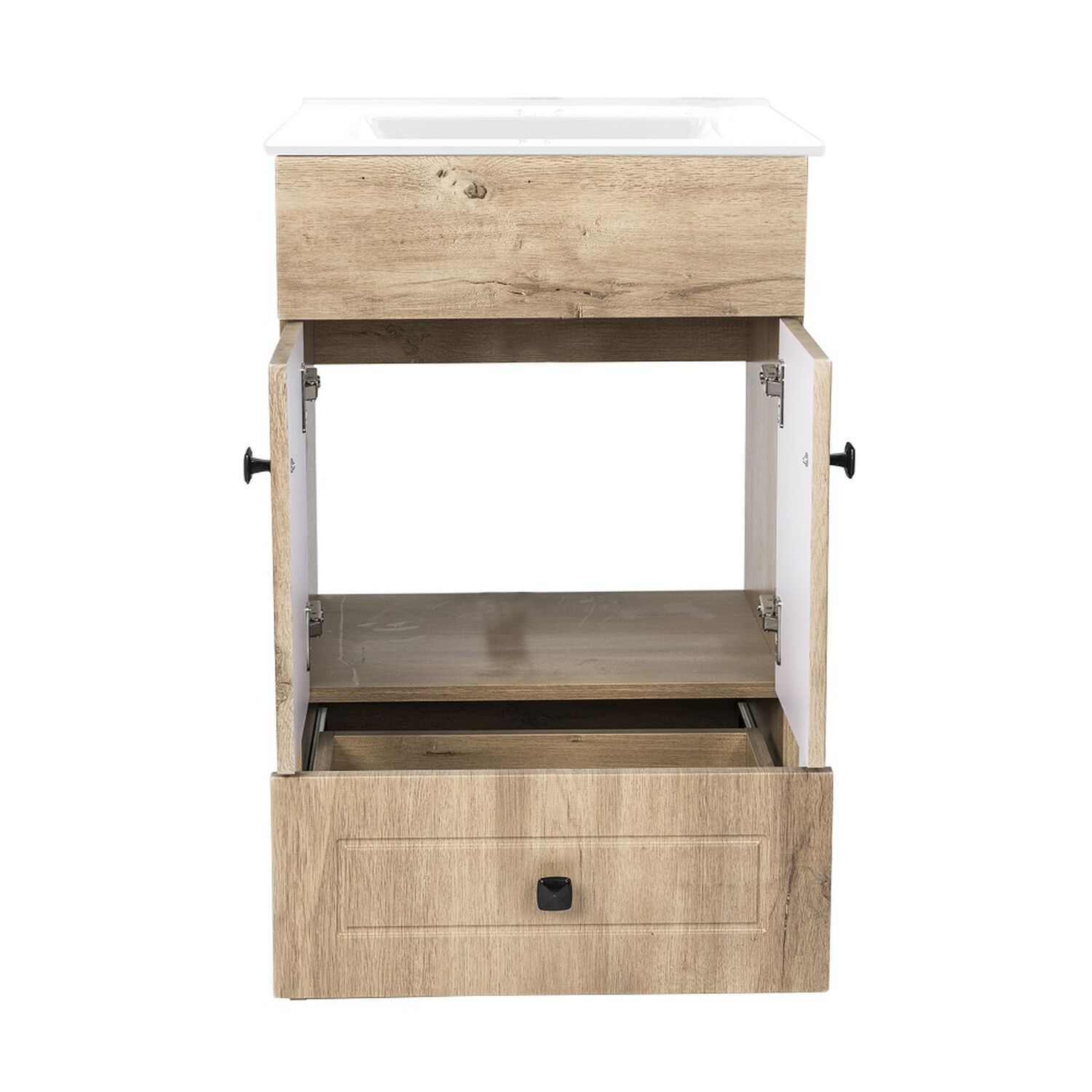 Kit Mueble Vanitorio Domsa B50ph-wood P 50x40x80cm image number 1.0