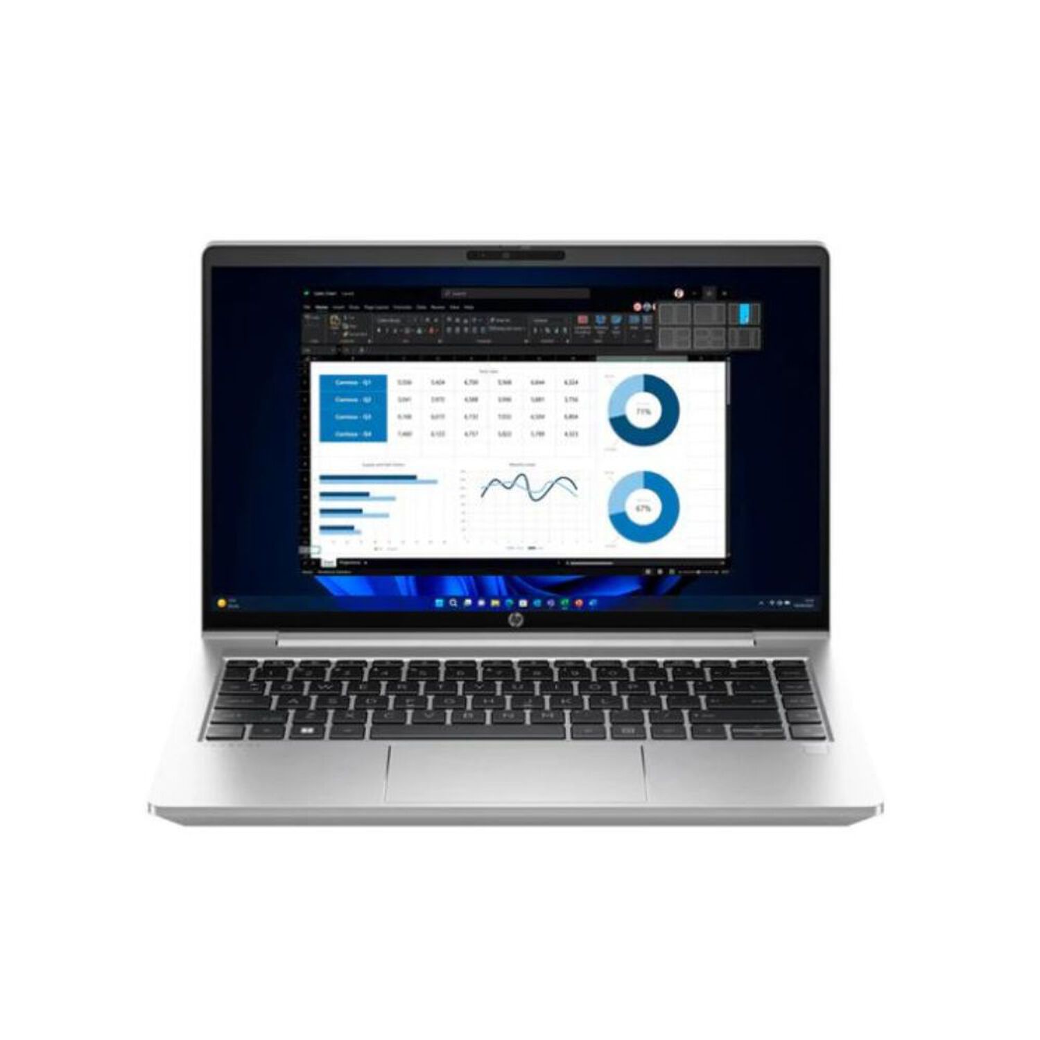 Nnotebook Hp Probook 445 G8 14" | Amd Ryzen 7 5800u | 8gb Ram | 256gb Ssd | Reacondicionado Grado A image number 0.0