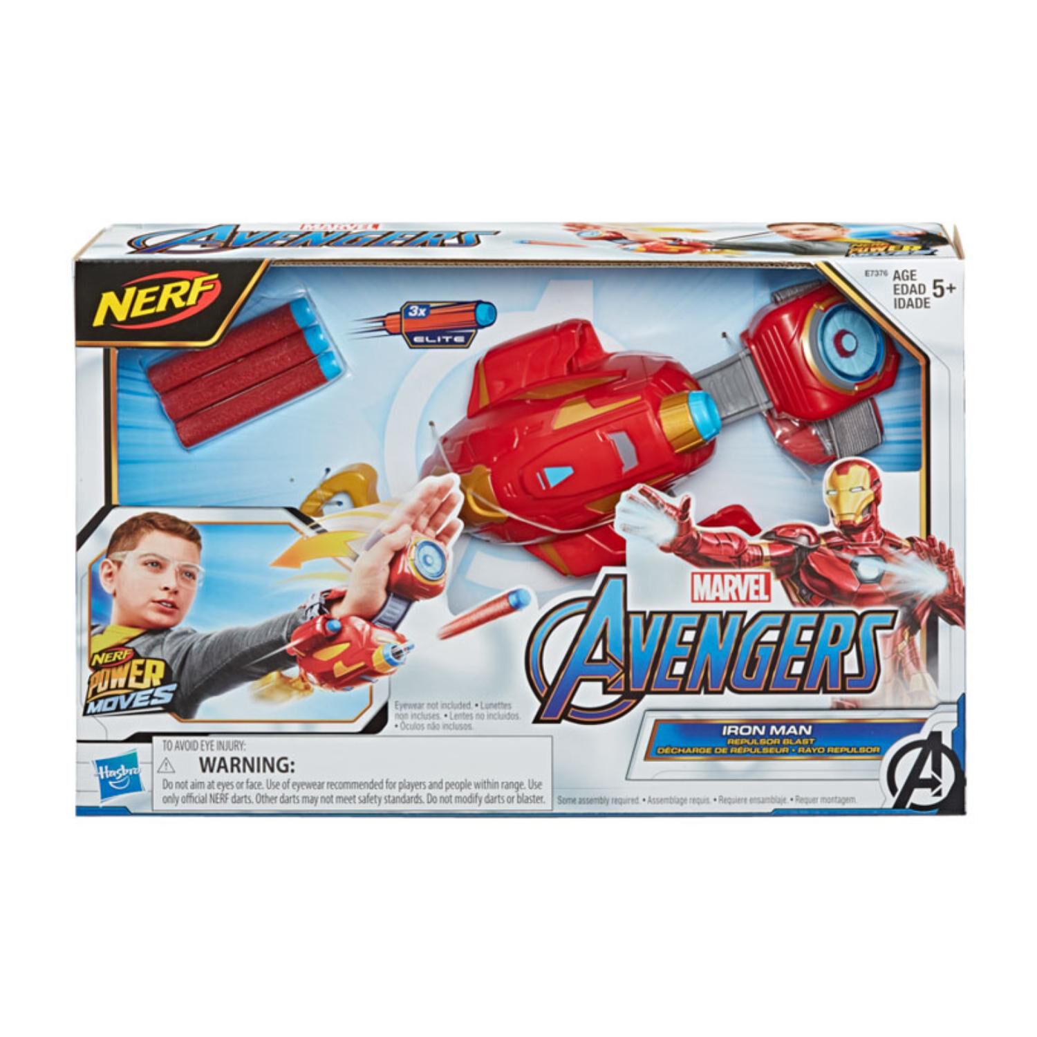 Juguete Lanzador De Dardos Iroman Avengers Infnatil image number 2.0