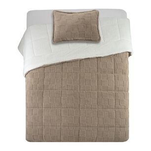 Plum&oacute;n Sherpa Azhome Jacquard / 1.5 Plazas