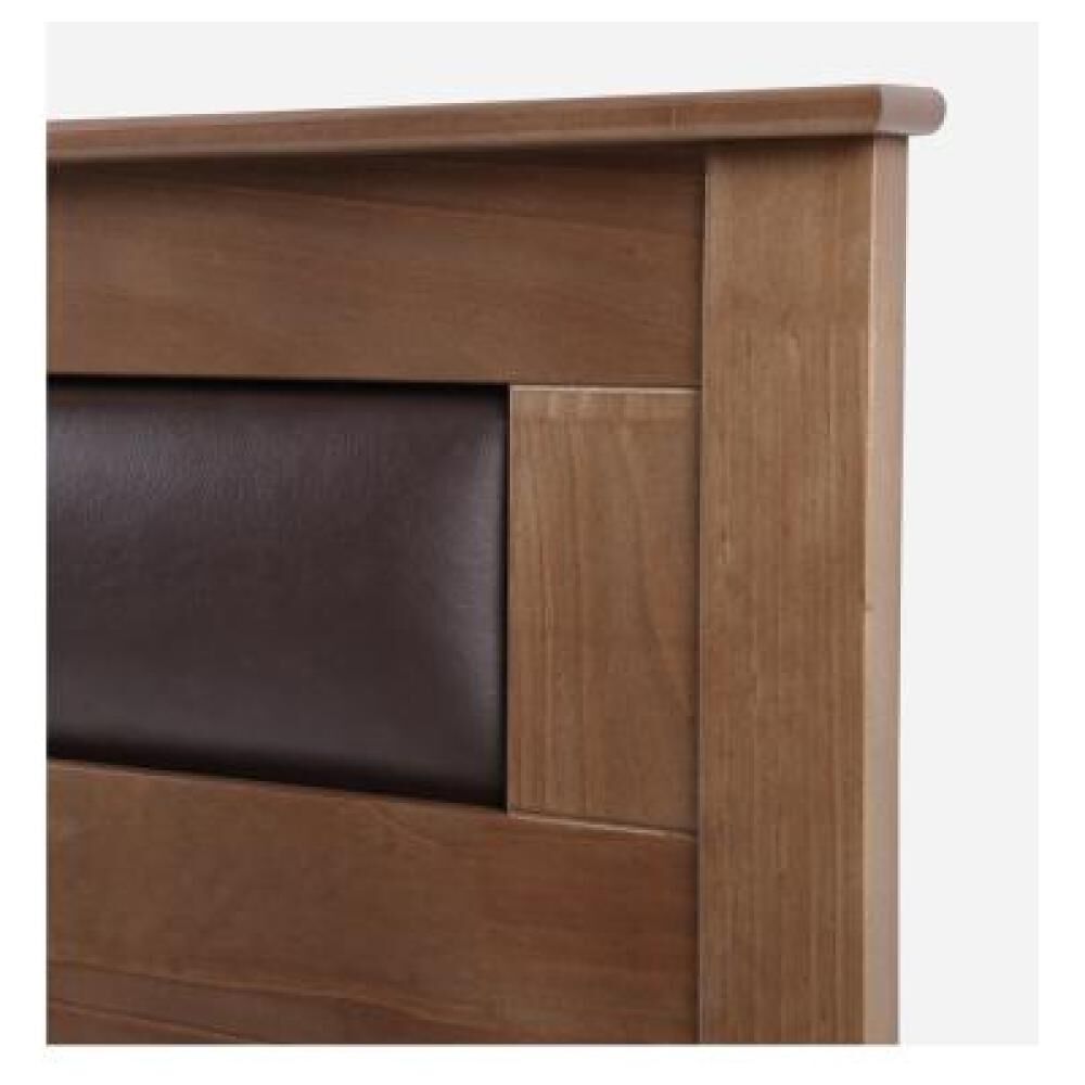 Cama Nido Rosen New Style 4 / 1.5 Plazas / Base Normal + Respaldo Ferrara image number 9.0