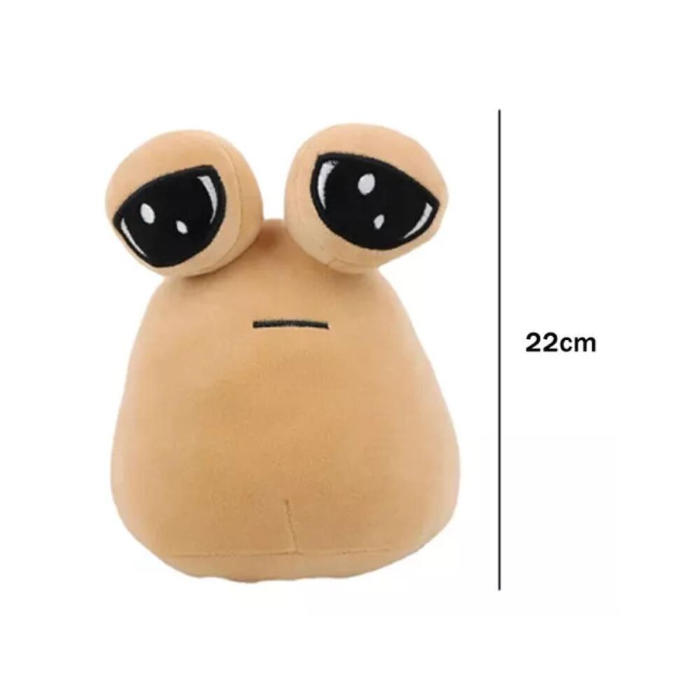 Juguete Peluche Mi Mascota Alien Pou 20cm Beige Infantil image number 1.0