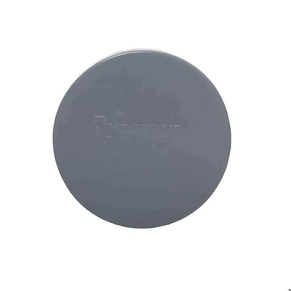 Tapa Gorro Pvc Sanitario Gris 75mm - Pvc image number 0.0