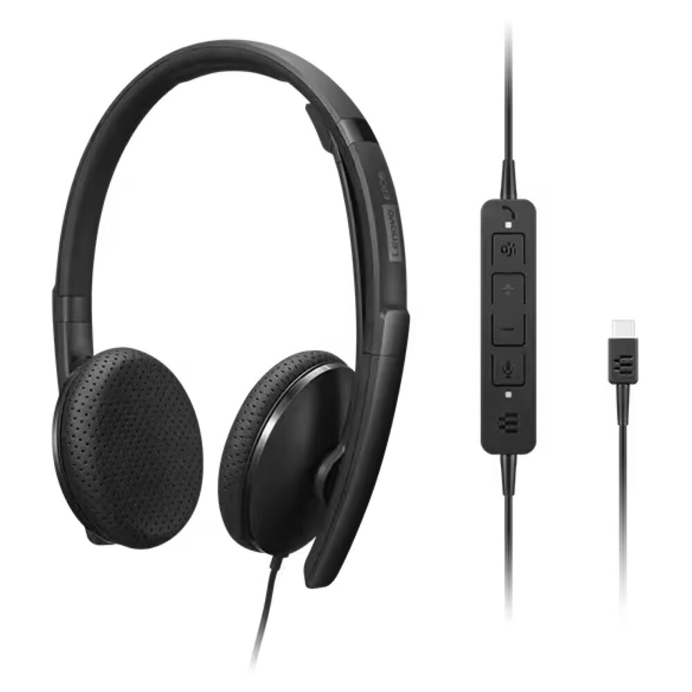 Audífonos Lenovo Pro Voip Teams Usb-c Usb-a image number 1.0