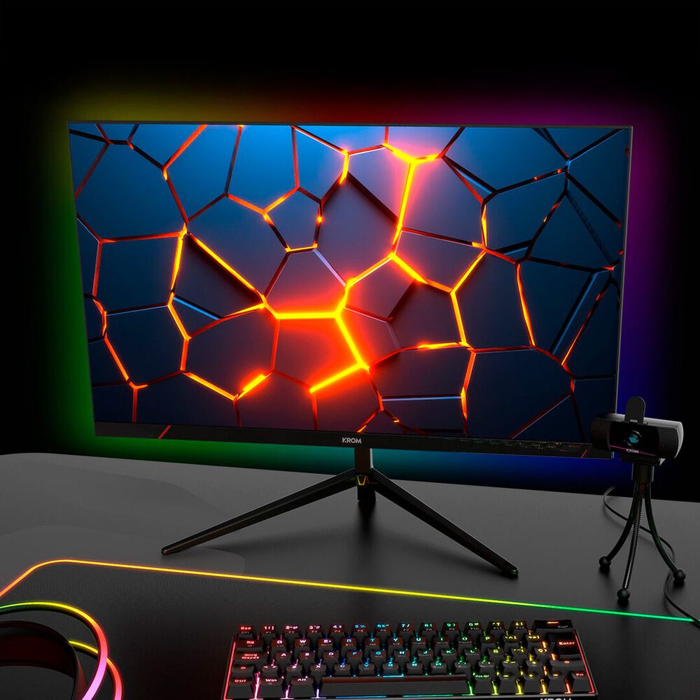 Monitor Gamer Krom Kertz 200hz 1ms Rgb 24 Fhd image number 7.0
