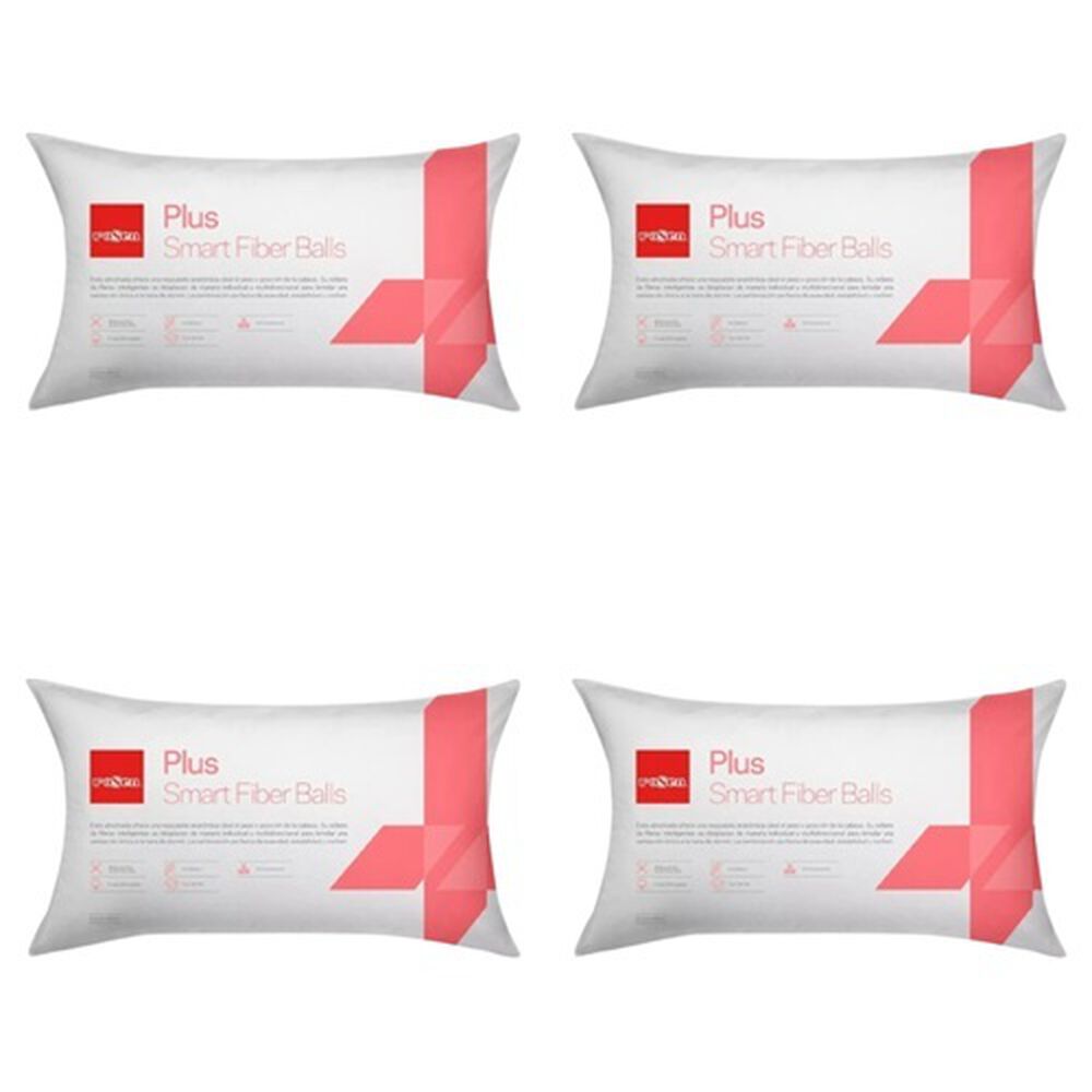 Pack 4 Almohadas Rosen Plus King 50 X 90 Cm image number 0.0