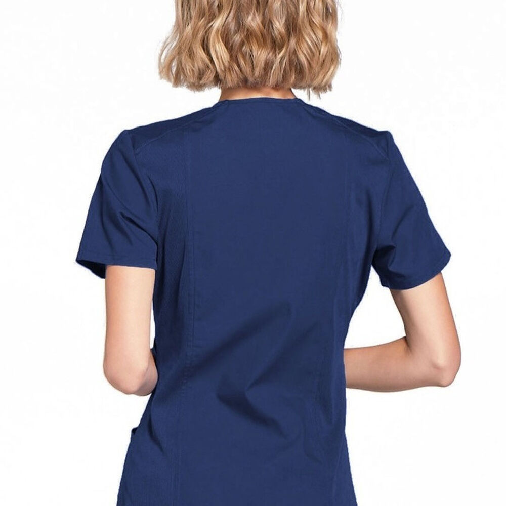 Polera Clinica Cherokee Azul Marino image number 3.0