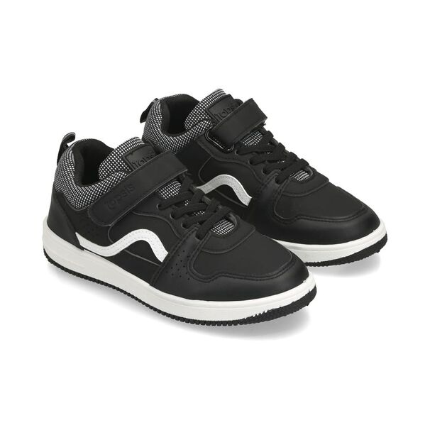 Zapatilla Infantil Ni&ntilde;o Topsis Black