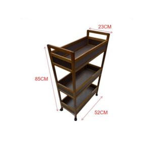 Estante De Almacenamiento 3 Niveles Con Ruedas