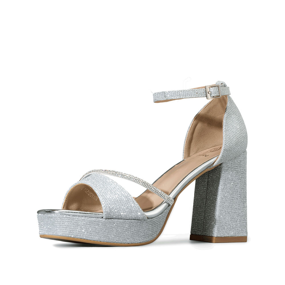 Sandalia Taco Alto Moda Mujer Weide You521 image number 3.0