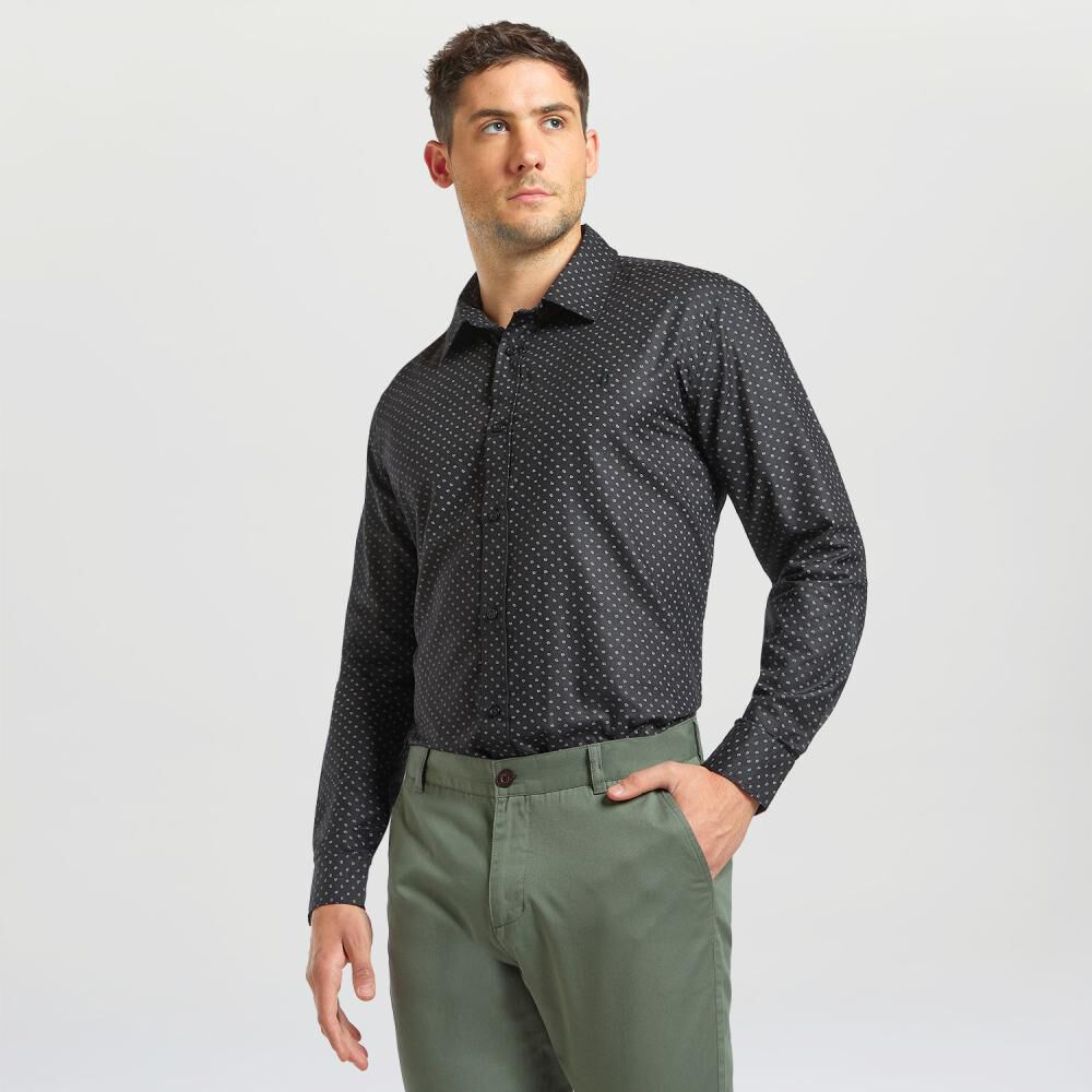 Camisa Manga Larga Hombre Herald image number 2.0
