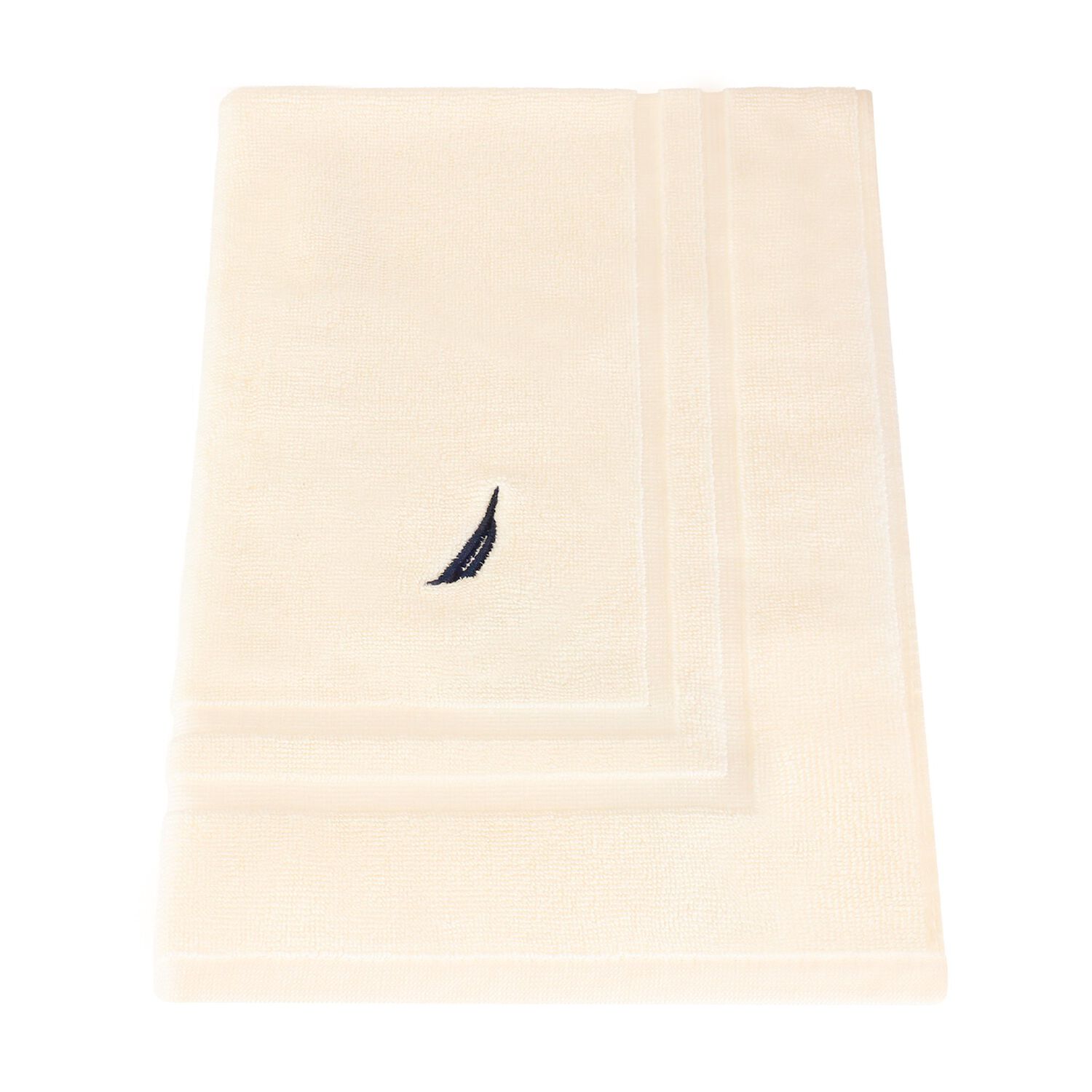 Toalla De Piso Savoy Nautica Home Algod&oacute;n Premium 50x80 Cm Beige image number 2.0
