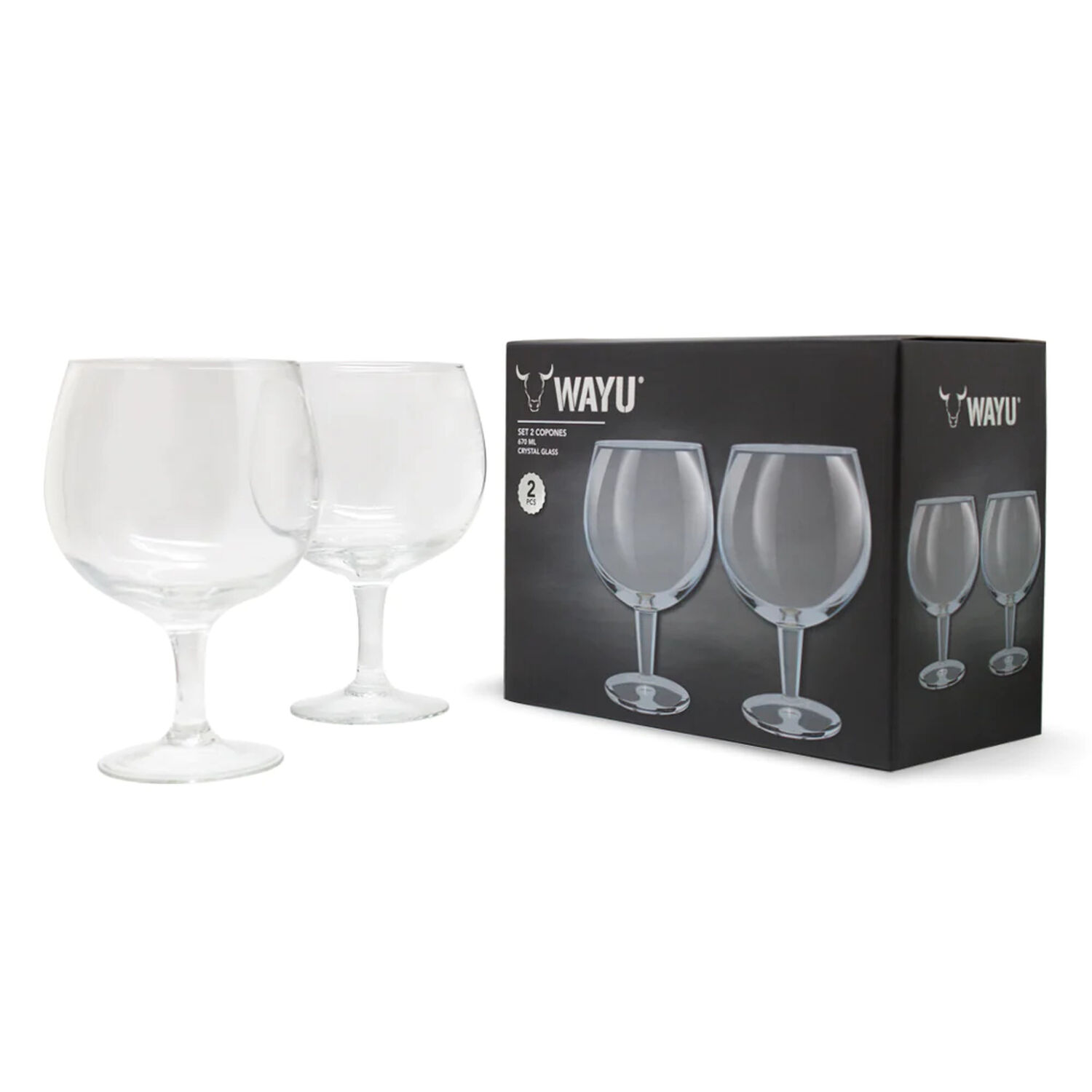 Set 2 Copones Cerveceros Wayu 670ml Bar image number 0.0