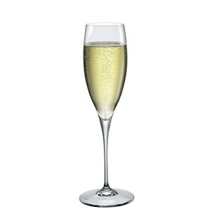Set 6 Copas Champagne Premiun Bormioli Romlo 260ml Transparente