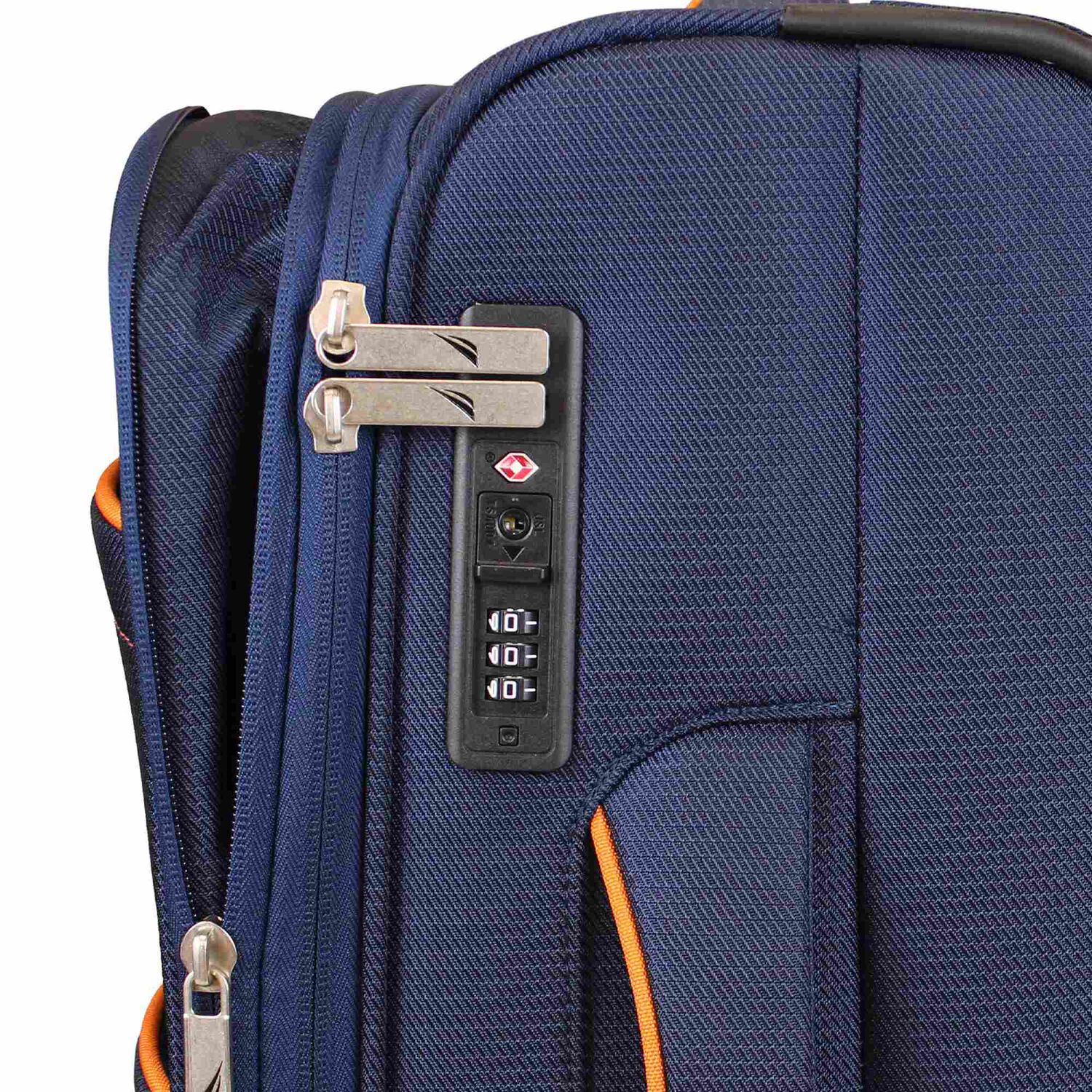 Maleta Blanda Grande Nautica Lisboa L 23kg Azul image number 2.0