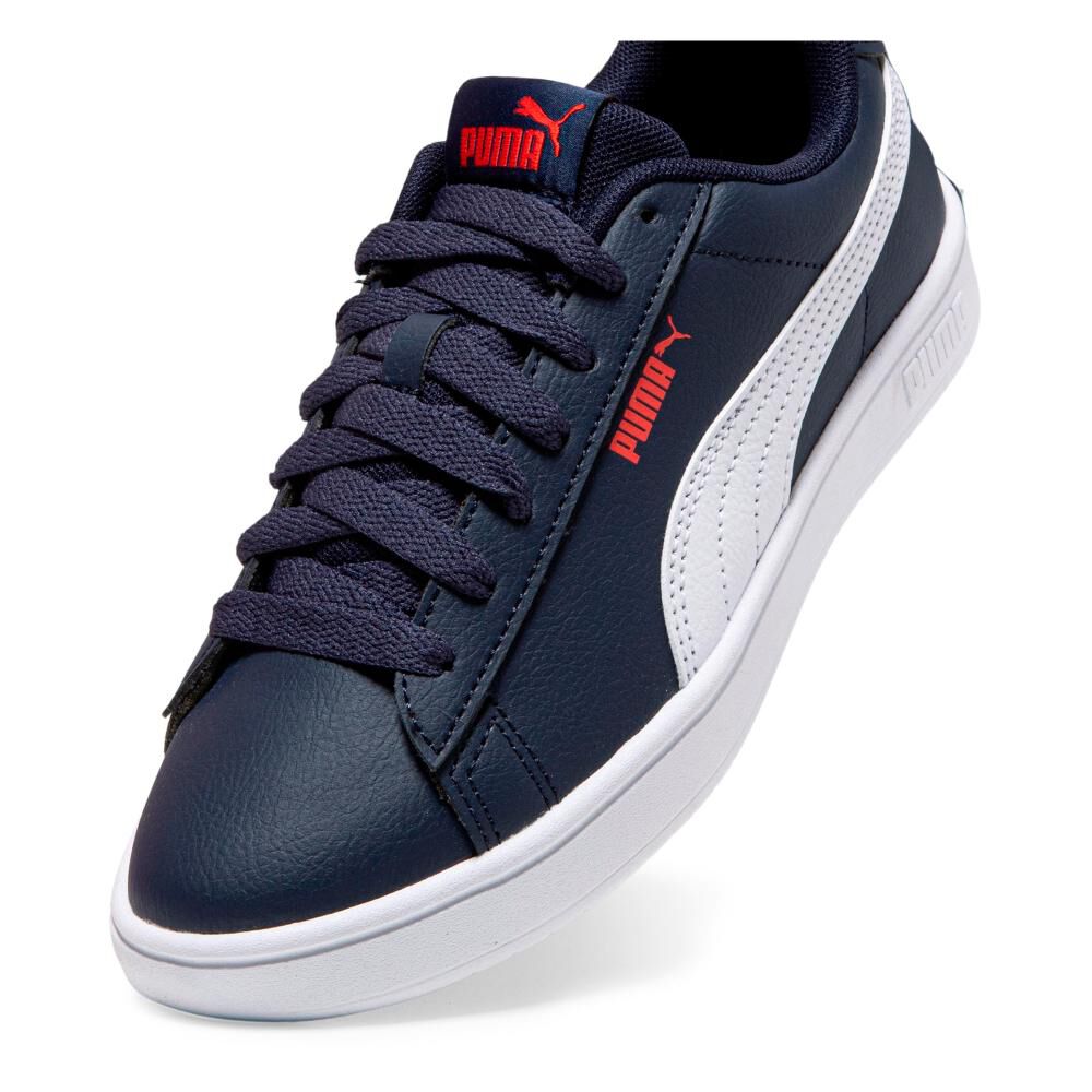 Zapatilla Urbana Unisex Puma Rickie Classic Jr Navy- White- Red image number 3.0