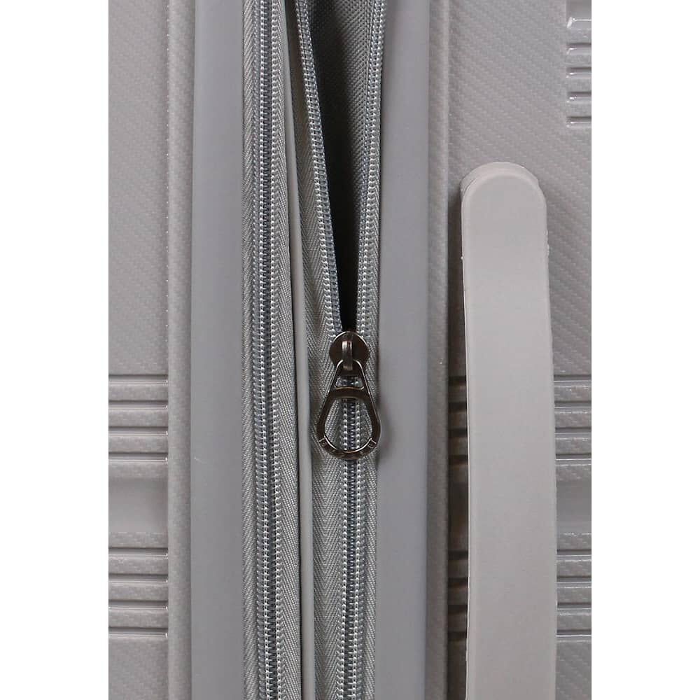 Maleta De Cabina Con Usb Chic Gris F La Maleta De Chile image number 3.0