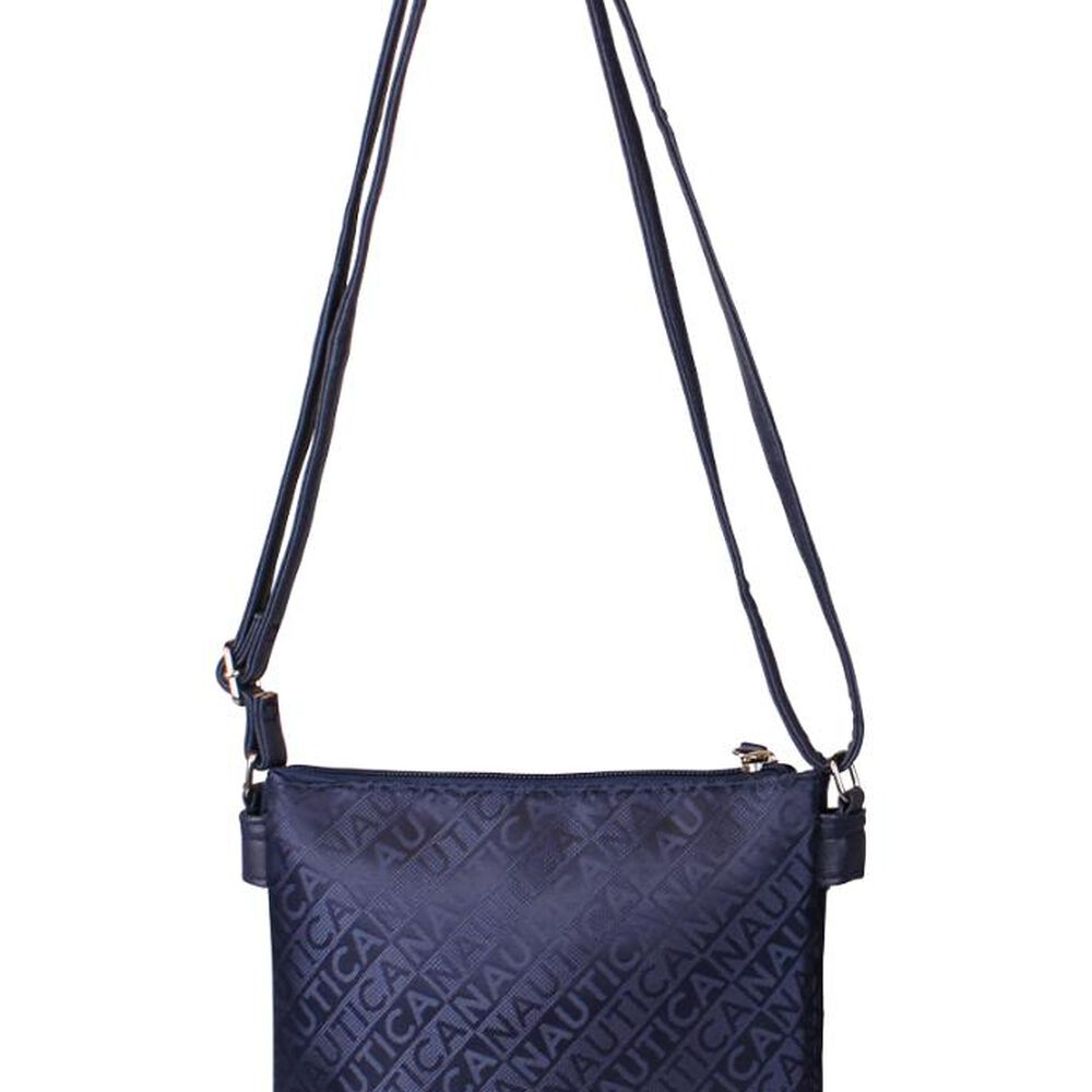 Cartera Cruzada Leeway Azul Marino Nautica image number 2.0
