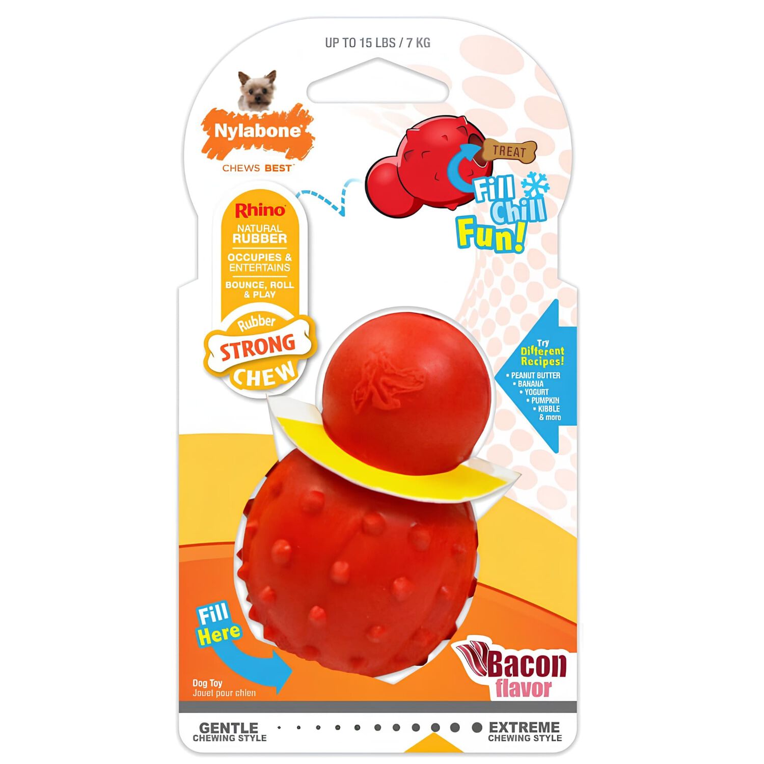 Juguete Masticable 3 En 1 Para Perro Nylanobe Strong Chew "l" image number 0.0