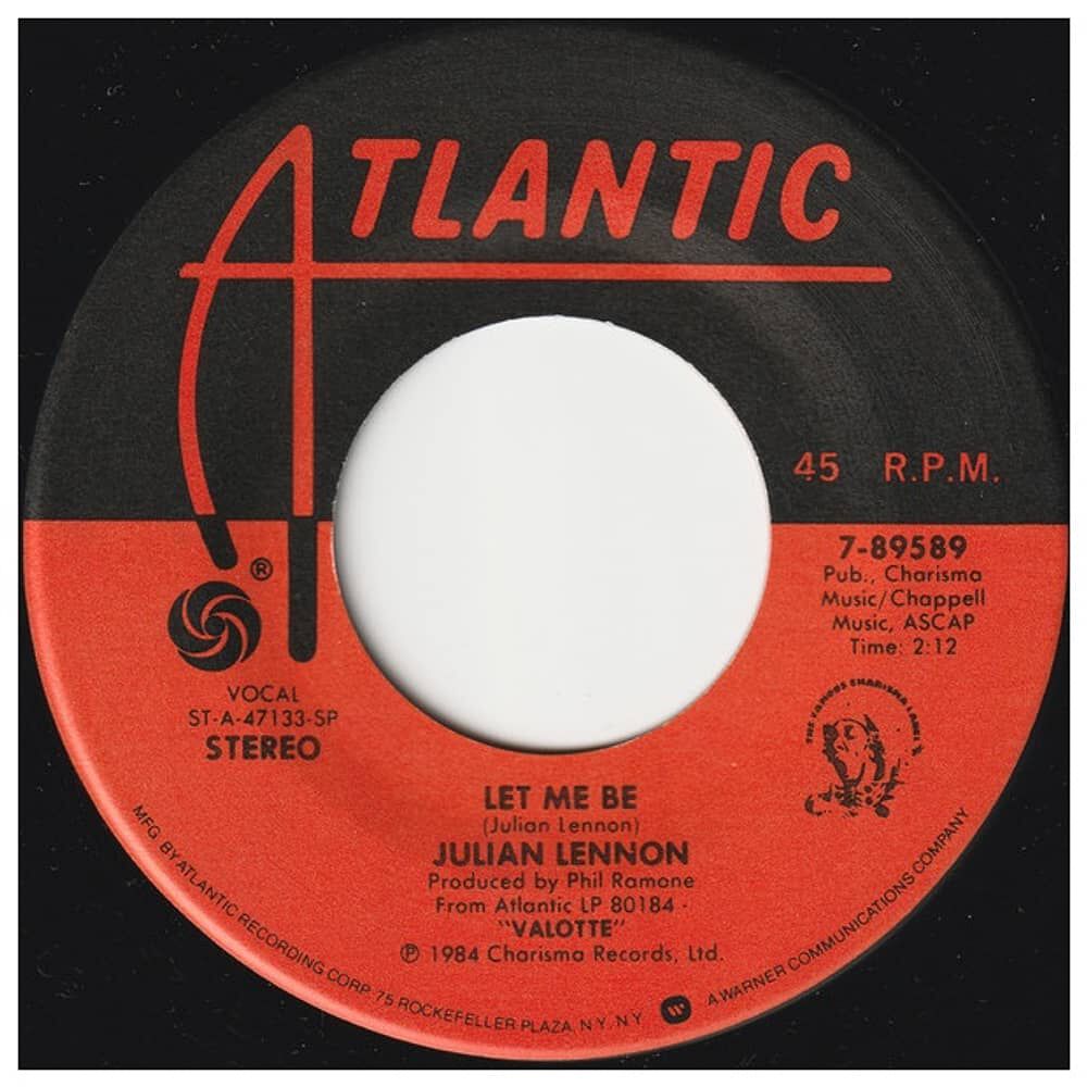 Julian Lennon - Too Late For Goodbyes | 7" Single Usado image number 2.0