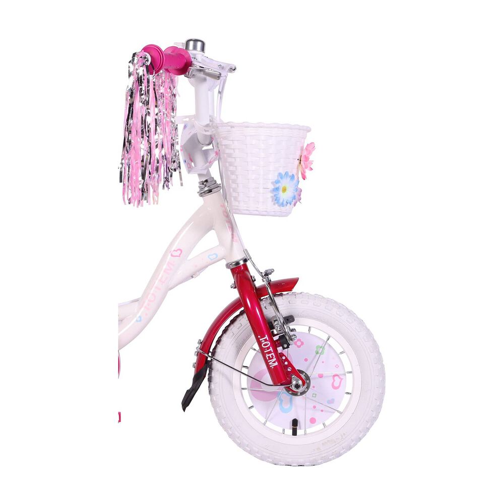 Bicicleta Totem Infantil Aro 12 Pretty Girl Color Blanco image number 3.0