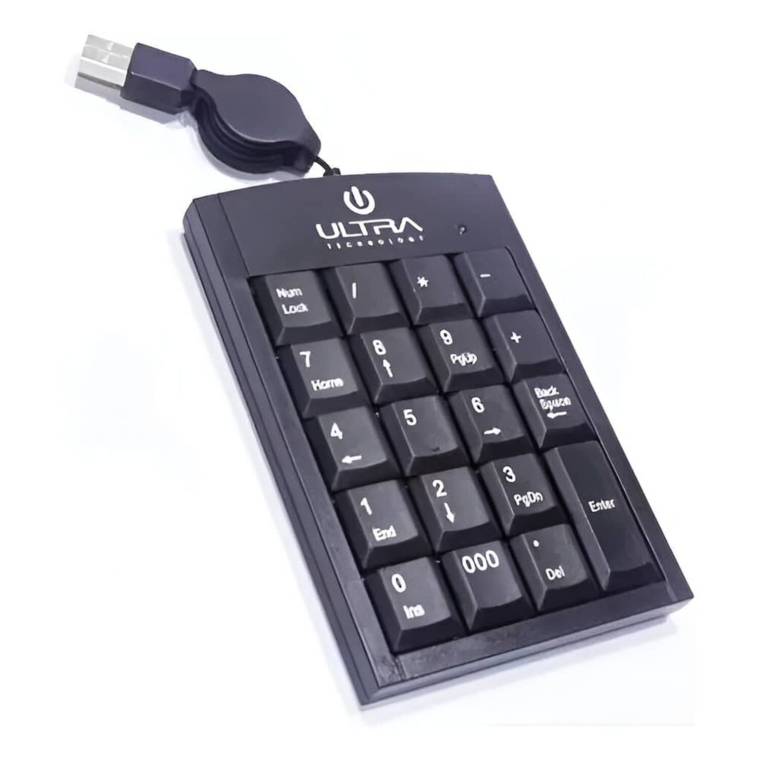 Teclado Num&eacute;rico Usb Con Teclas Ultra Planas K200u image number 1.0