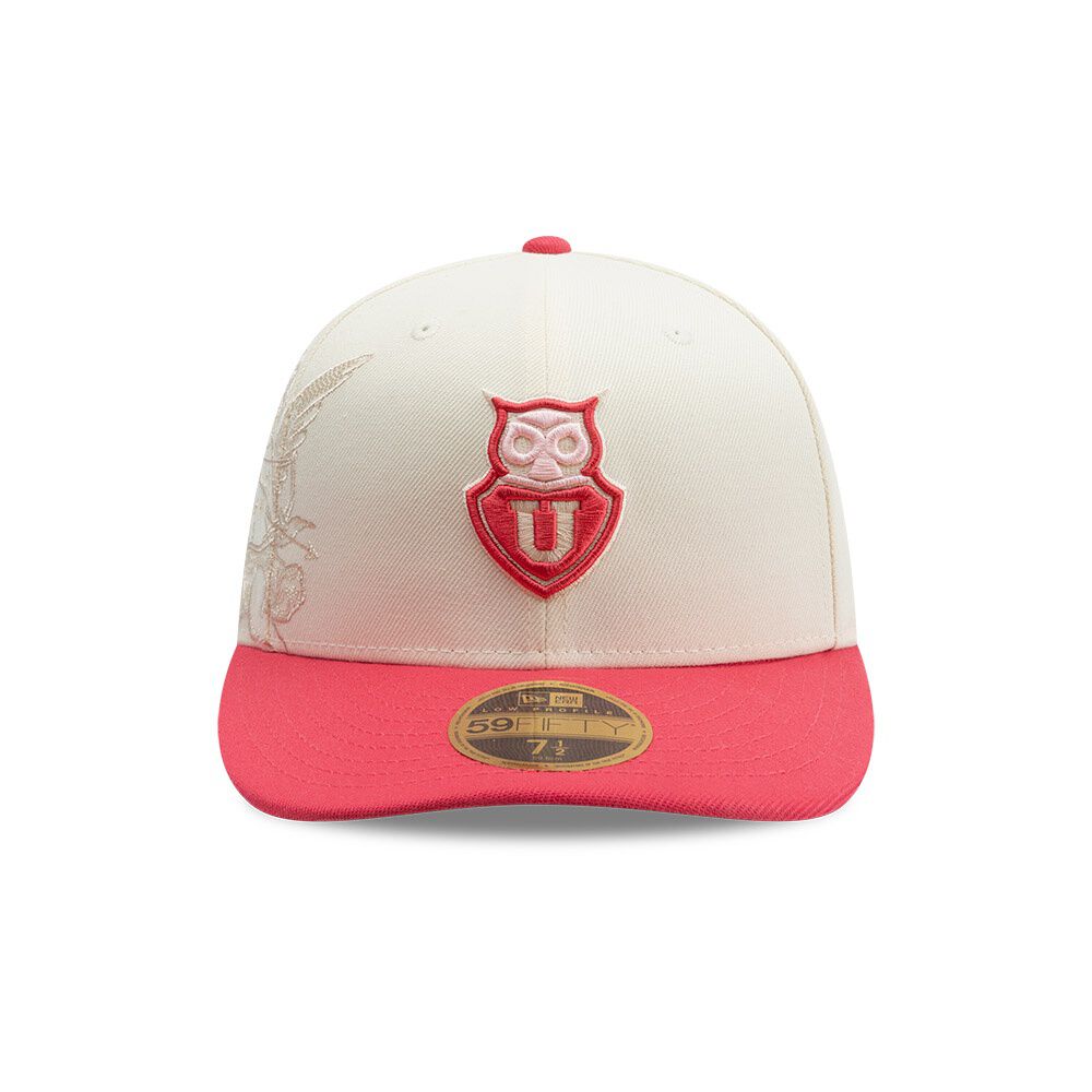 Gorra New Era 59fifty Universidad De Chile Futbol Beige image number 1.0