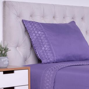 Juego De S&aacute;banas Casaideal Agustina / 1.5 Plazas
