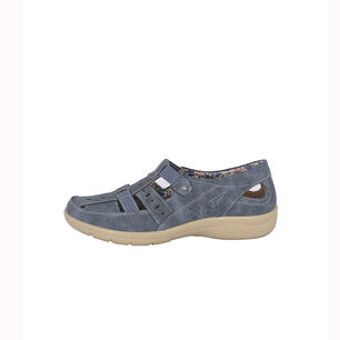 Mocasin Crisantemo Celeste Passer