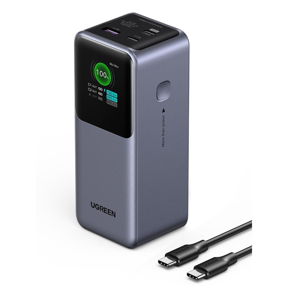 Batería 20.000mah 130w Usb-c + Usb-a Ugreen image number 0.0