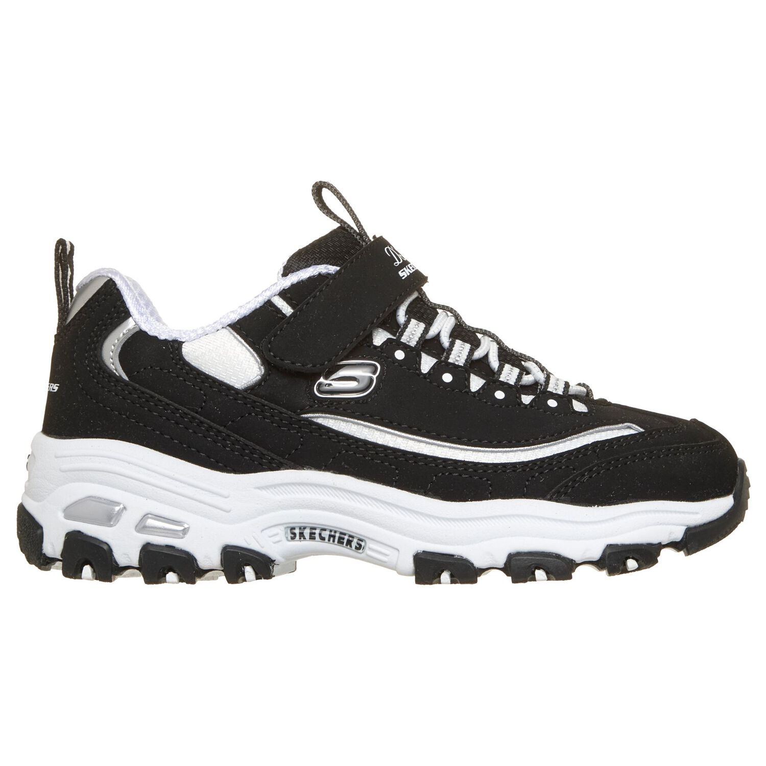 Zapatilla Infantil Ni&ntilde;a Skechers D'lites - Biggest Fan Bkw image number 0.0