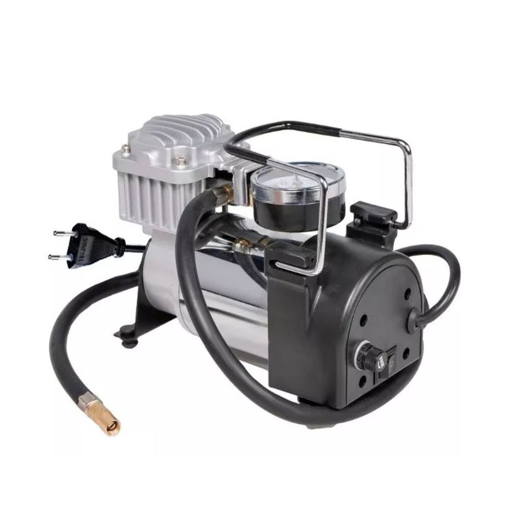 Mini Compresor De Aire 220v Para Neumaticos Autos Vehiculos image number 0.0