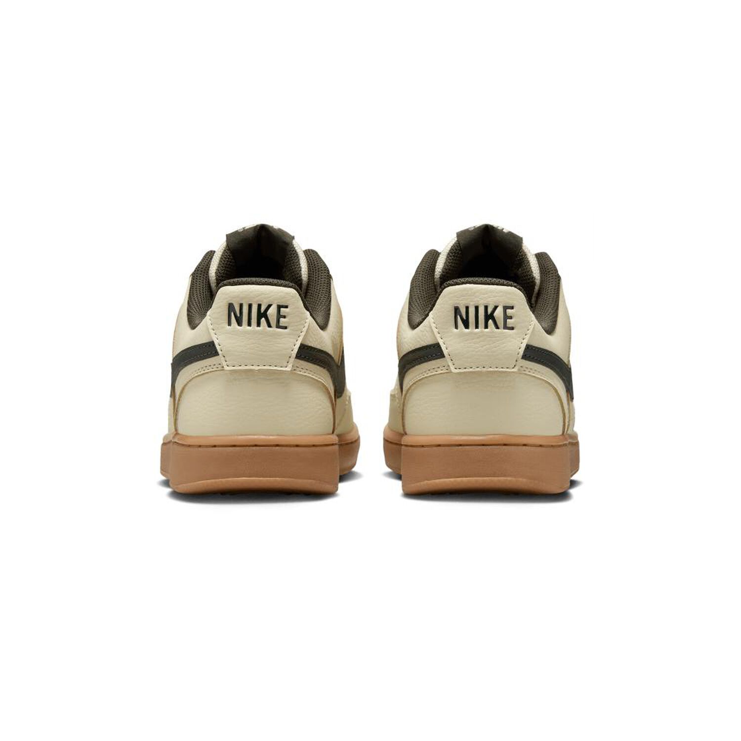 Zapatilla Urbana Hombre Nike Court Vision Low Light Khaki Gum image number 4.0