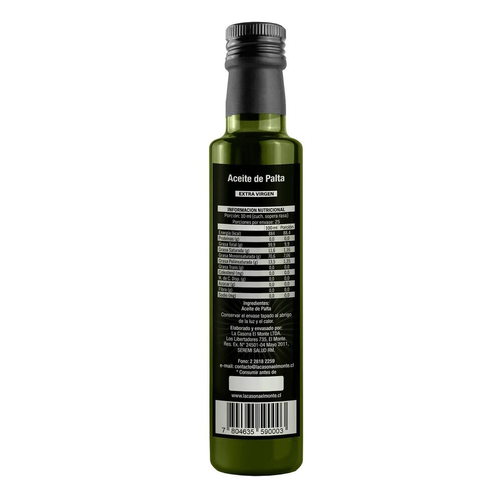 Aceite Gourmet De Palta - 250 Ml image number 1.0