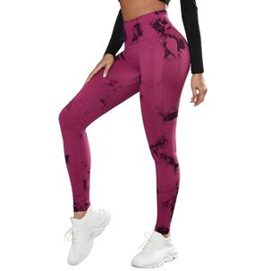 Calzas Leggings Push Up Sukha Rosada Oscuro