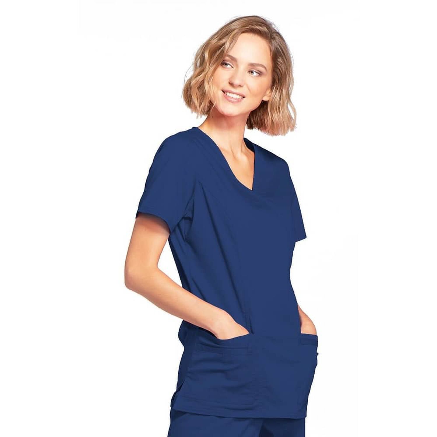 Conjunto Polera Y Pantal&oacute;n Clinico Cherokee Originals Navy image number 3.0