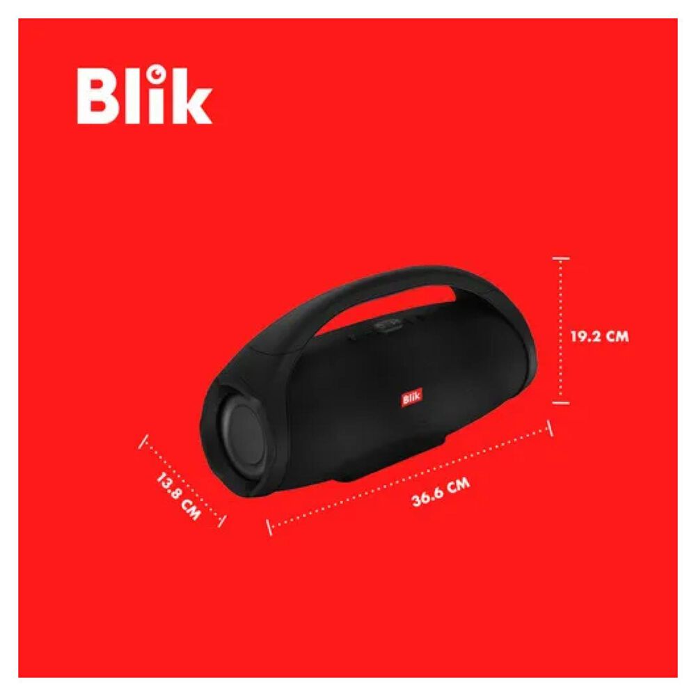 Parlante Bluetooth 20w Portatil Negro Booster2 image number 5.0